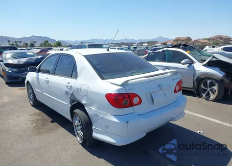 2007 Toyota Corolla Le z USA, uszkodzony, nr VIN 2T1BR32E47C760019
